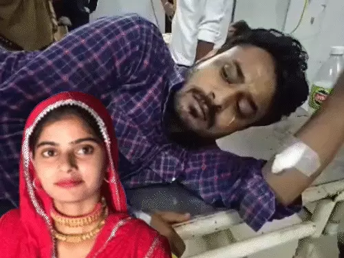 संबंध बनाने से मना करने पर पत्नी की हत्या: रोने पर डेढ़ माह के बेटे को भी मारा, नशा उतरने पर तीसरी मंजिल से कूदा