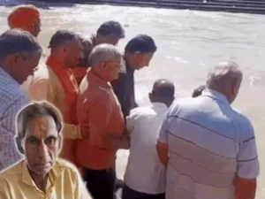 पिता की अस्थियां प्रवाहित करने भी नहीं आईं तीनों बेटियां: सोनीपत वृद्धाश्रम में हुई मौत, भाई-भतीजे ने हरिद्वार में किया विसर्जन