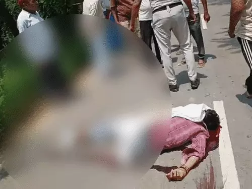 रेवाड़ी में पीछा कर कार से बाइक को मारी टक्कर: युवक की मौत, दूसरा गंभीर; यूनिवर्सिटी विवाद से जुड़ा मामला