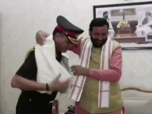 सेना प्रमुख जनरल धीरज सेठ की CM सैनी से मुलाकात: सिविल-मिलिट्री समन्वय, अग्निवीर और पूर्व सैनिकों के पुनर्वास पर चर्चा