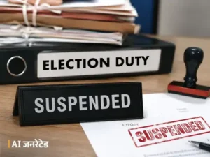 नारनौल में SIR में लापरवाही पर BLO सस्पेंड: SDM की रिपोर्ट के बाद DC की कार्रवाई; विभागीय जांच के आदेश