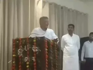 कैथल में BJP मंच से कांग्रेस सांसद सुरजेवाला की तारीफ, पूर्व मंत्री का VIDEO वायरल; बोले- जमीन समेत दिए थे ₹70 लाख