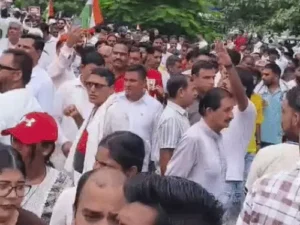 हर्ष एनकाउंटर मामले में रोड समाज का करनाल में प्रदर्शन: CBI जांच की मांग, प्रदर्शन के चलते कई रूट डायवर्ट