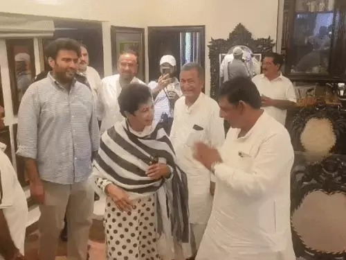 करनाल में कुमारी सैलजा ने सरकार पर साधा निशाना: हांसी-अंबाला घटनाओं पर उठाए सवाल, बोलीं- प्रदेश में कानून की धज्जियां उड़ रही